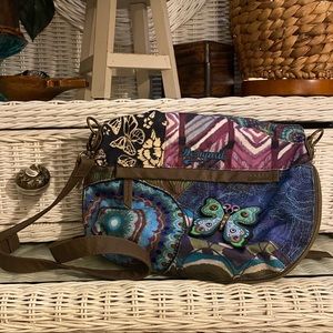 Desigual Butterfly Crossbody Shoulder Bag